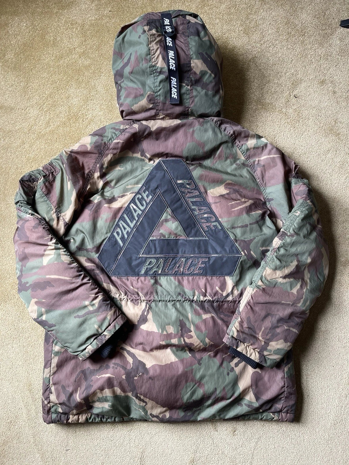 eBay 168485383583 photo 7: Palace P-3B DPM Parka Coat In Woodland Camo (FW 2019) Size M