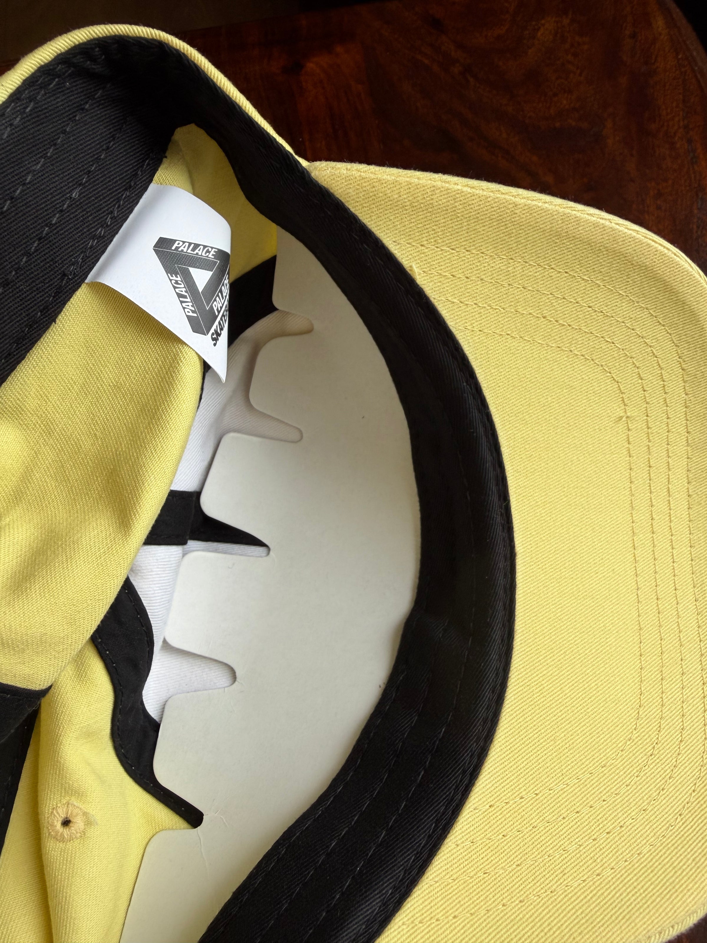 Palace P 6-Panel Cap In Mellow Yellow (SS 2023) One Size, Brand New
