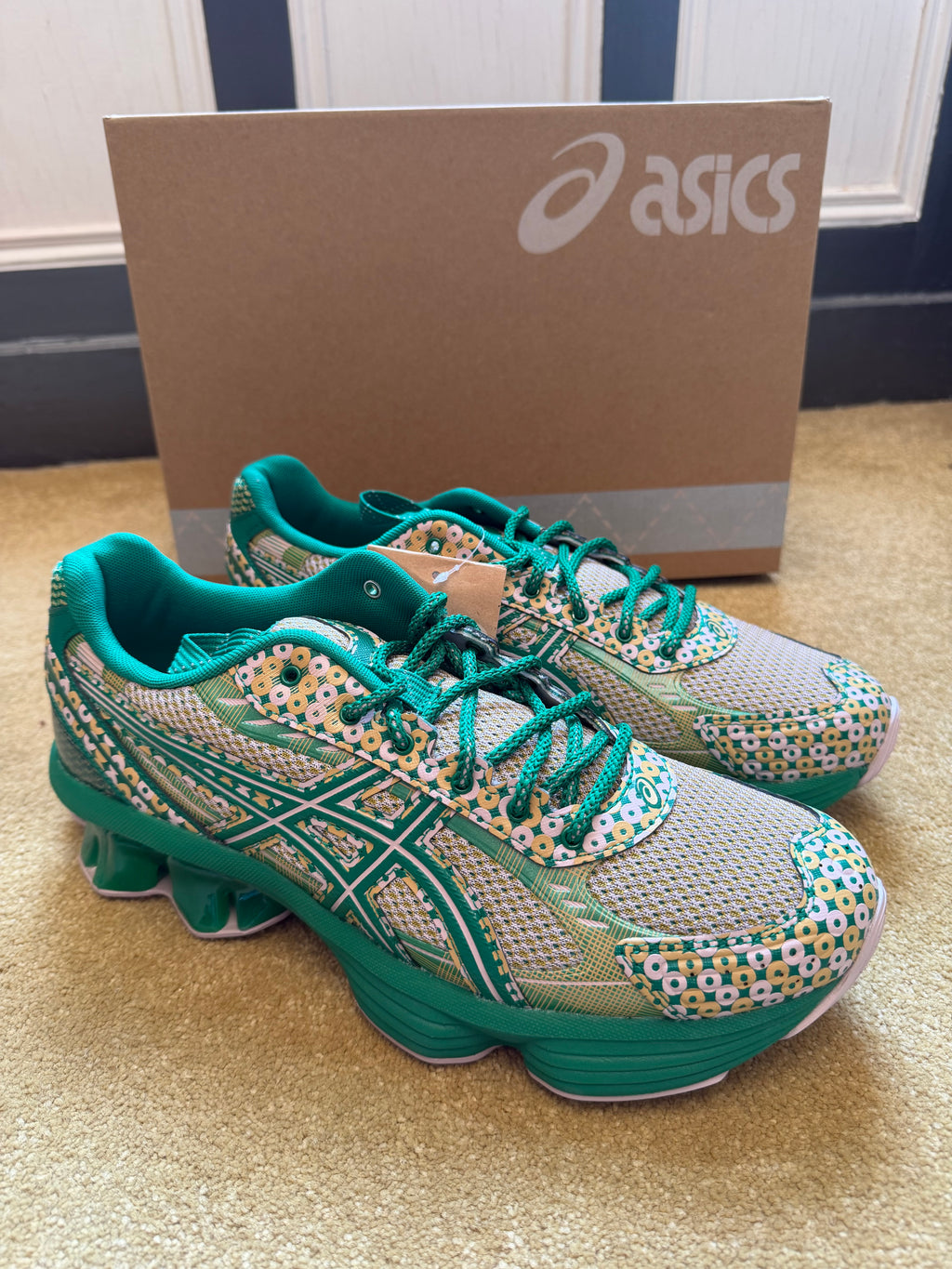 Men’s ASICS x Kiko Kostadinov US7-S Gel-Kinetic Fluent Trainers
