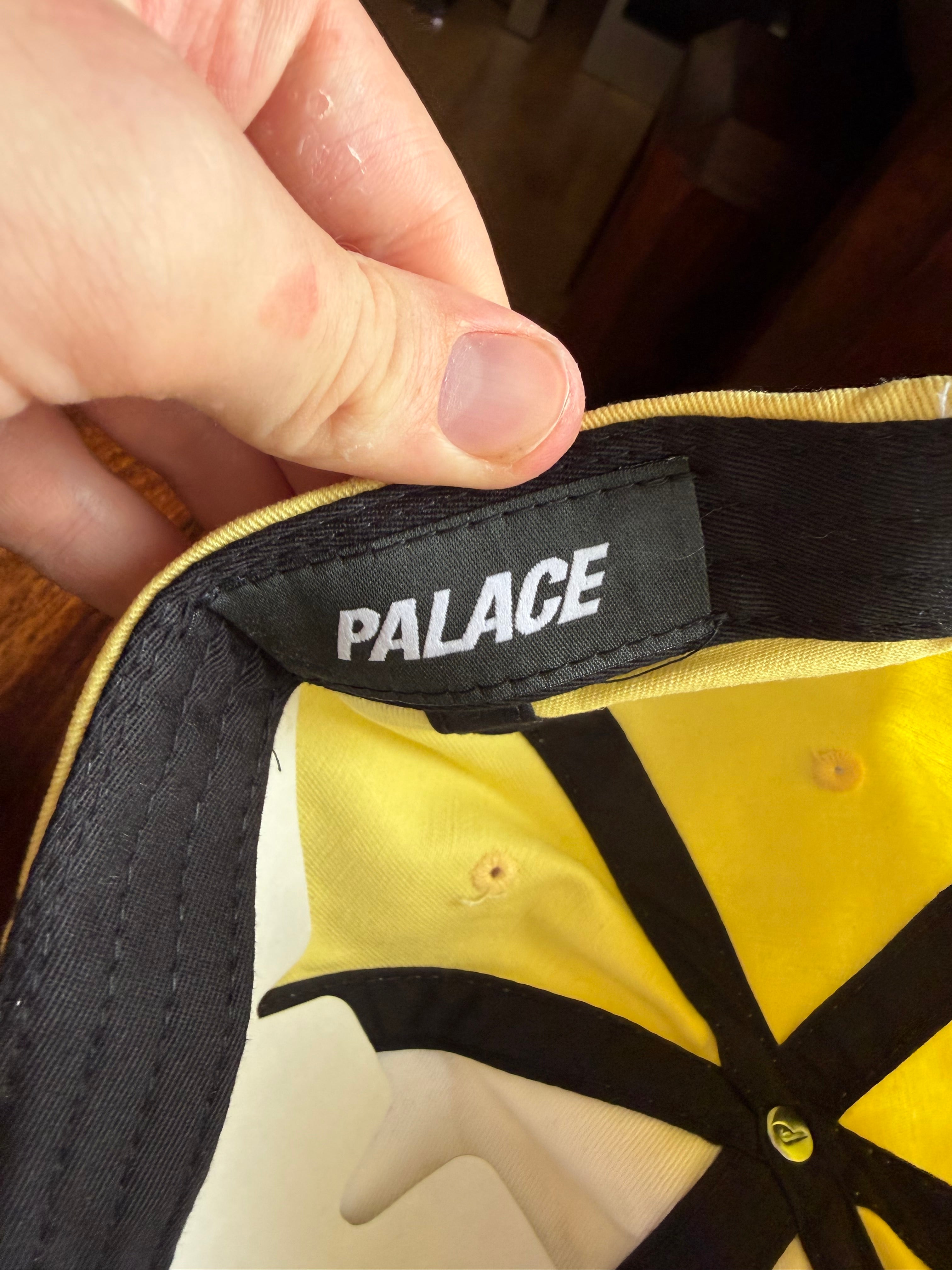 Palace P 6-Panel Cap In Mellow Yellow (SS 2023) One Size, Brand New