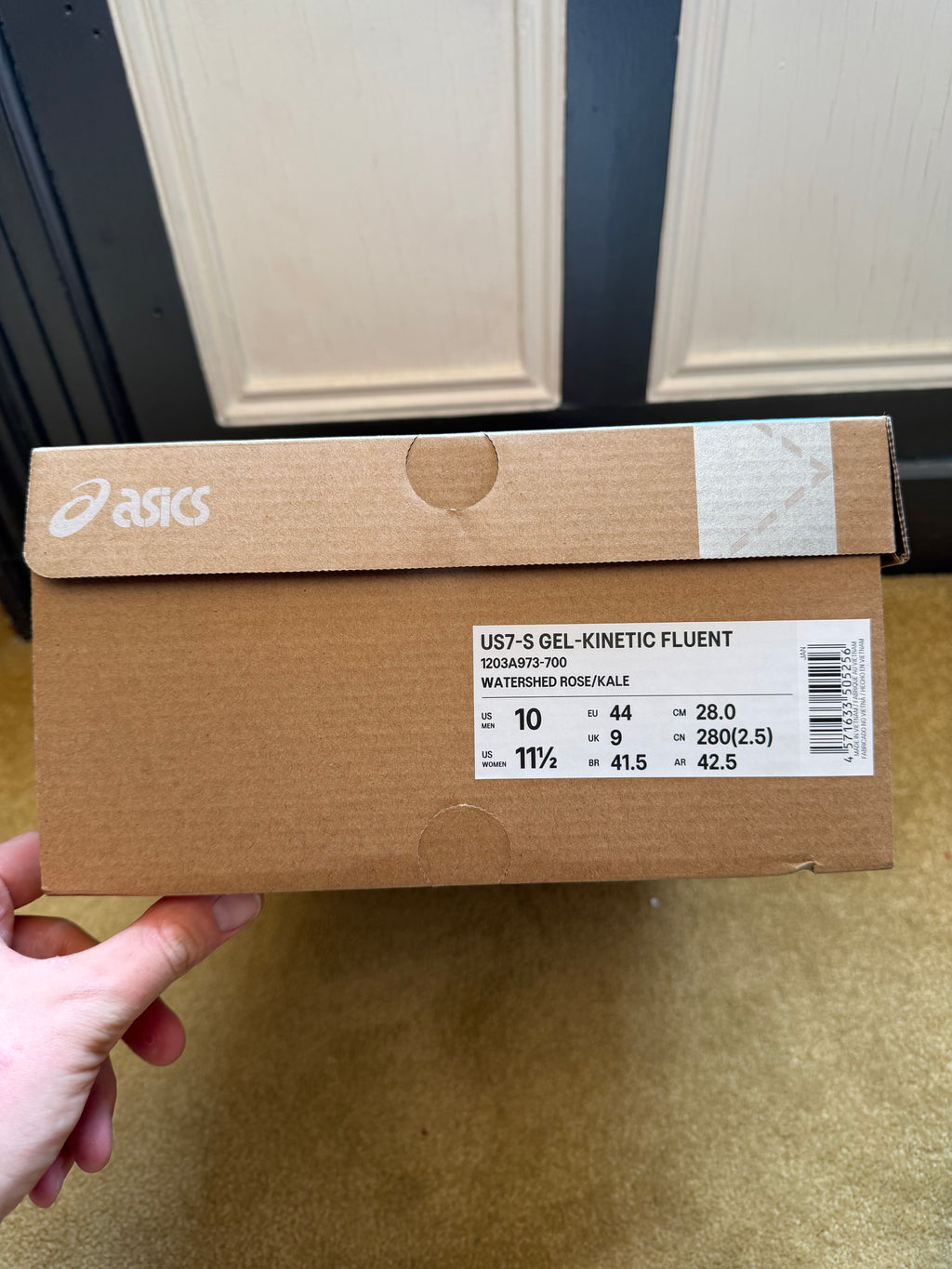 Men’s ASICS x Kiko Kostadinov US7-S Gel-Kinetic Fluent Trainers