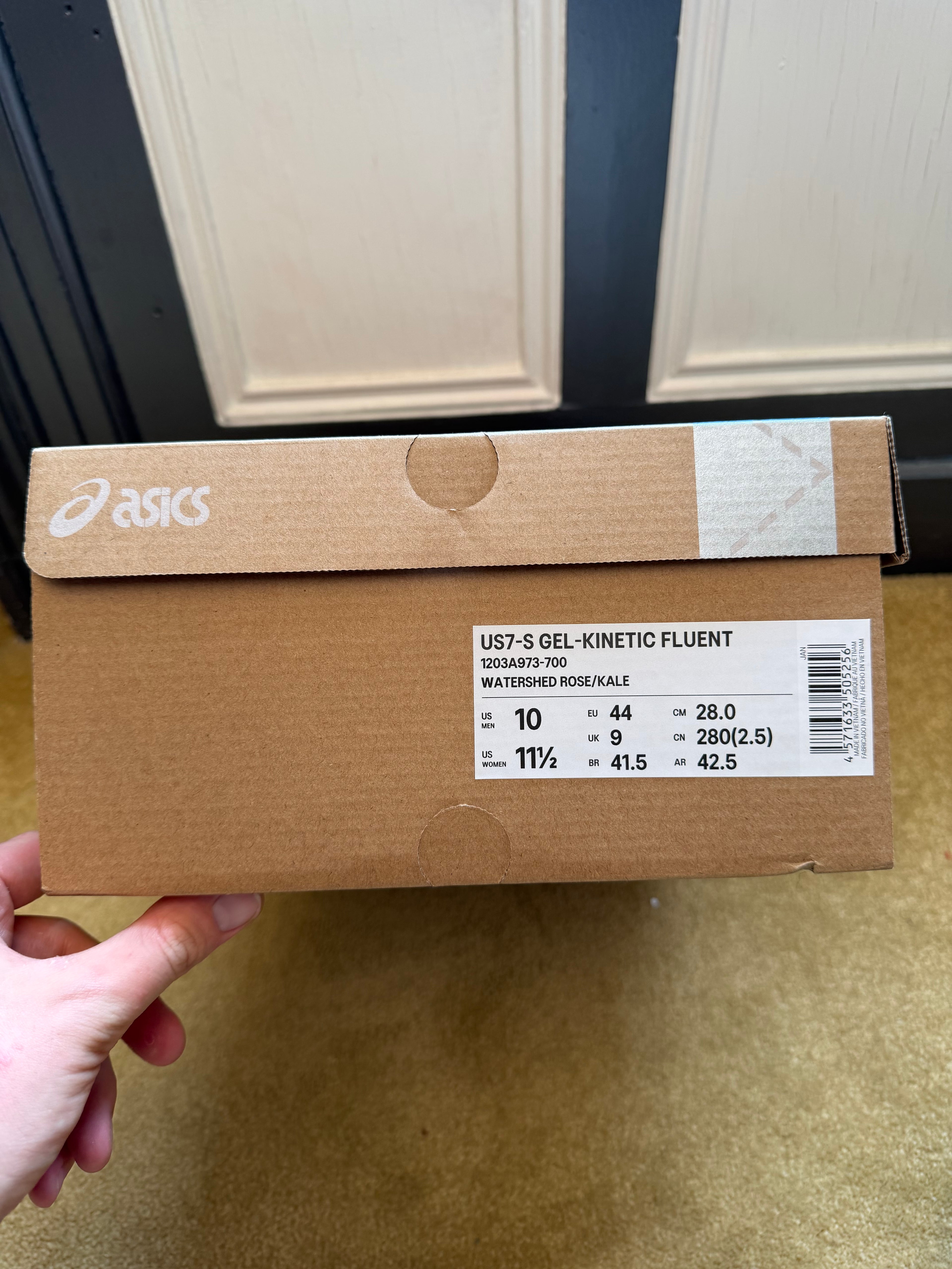 Men’s ASICS x Kiko Kostadinov US7-S Gel-Kinetic Fluent Trainers