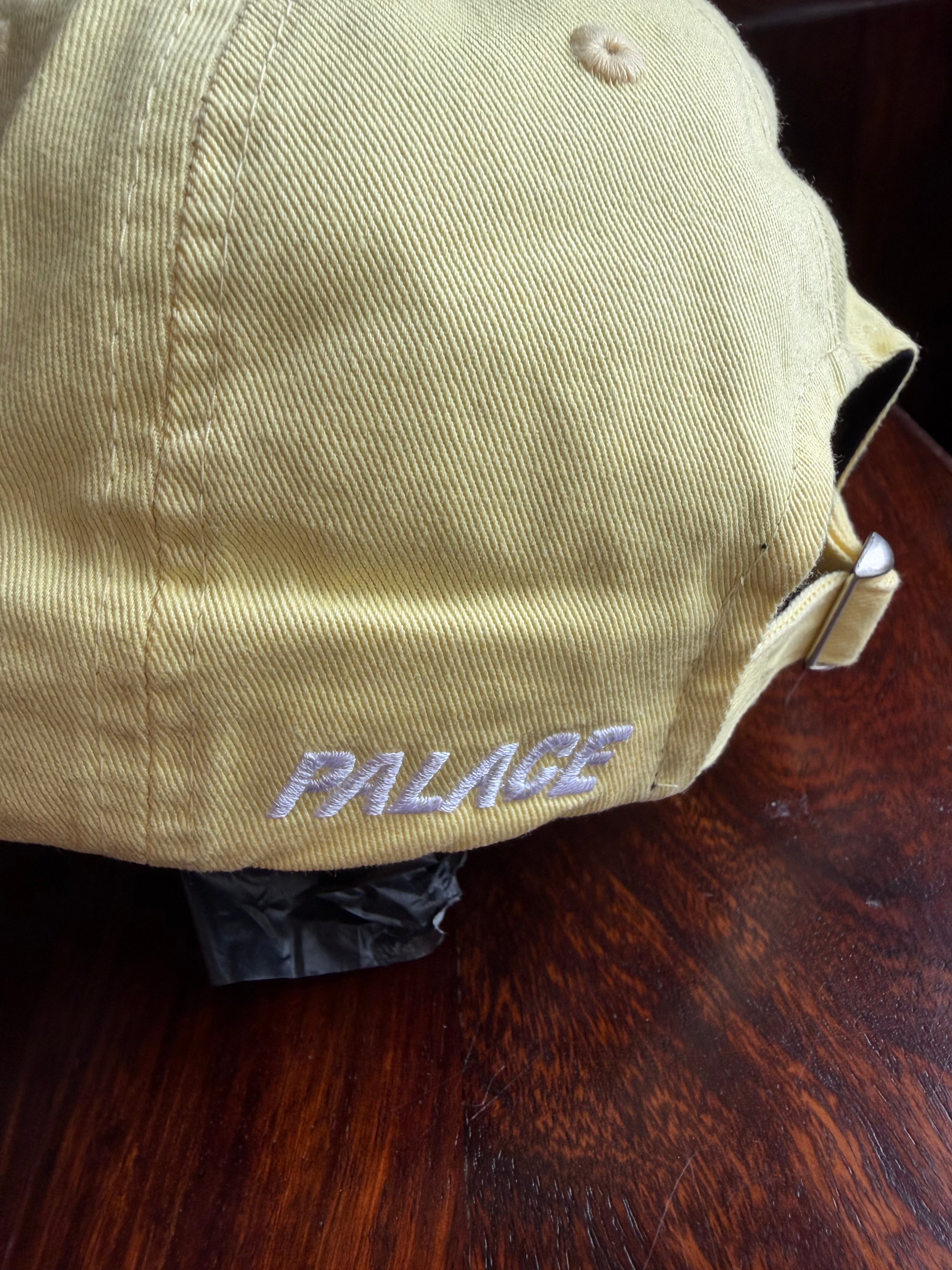 Palace P 6-Panel Cap In Mellow Yellow (SS 2023) One Size, Brand New