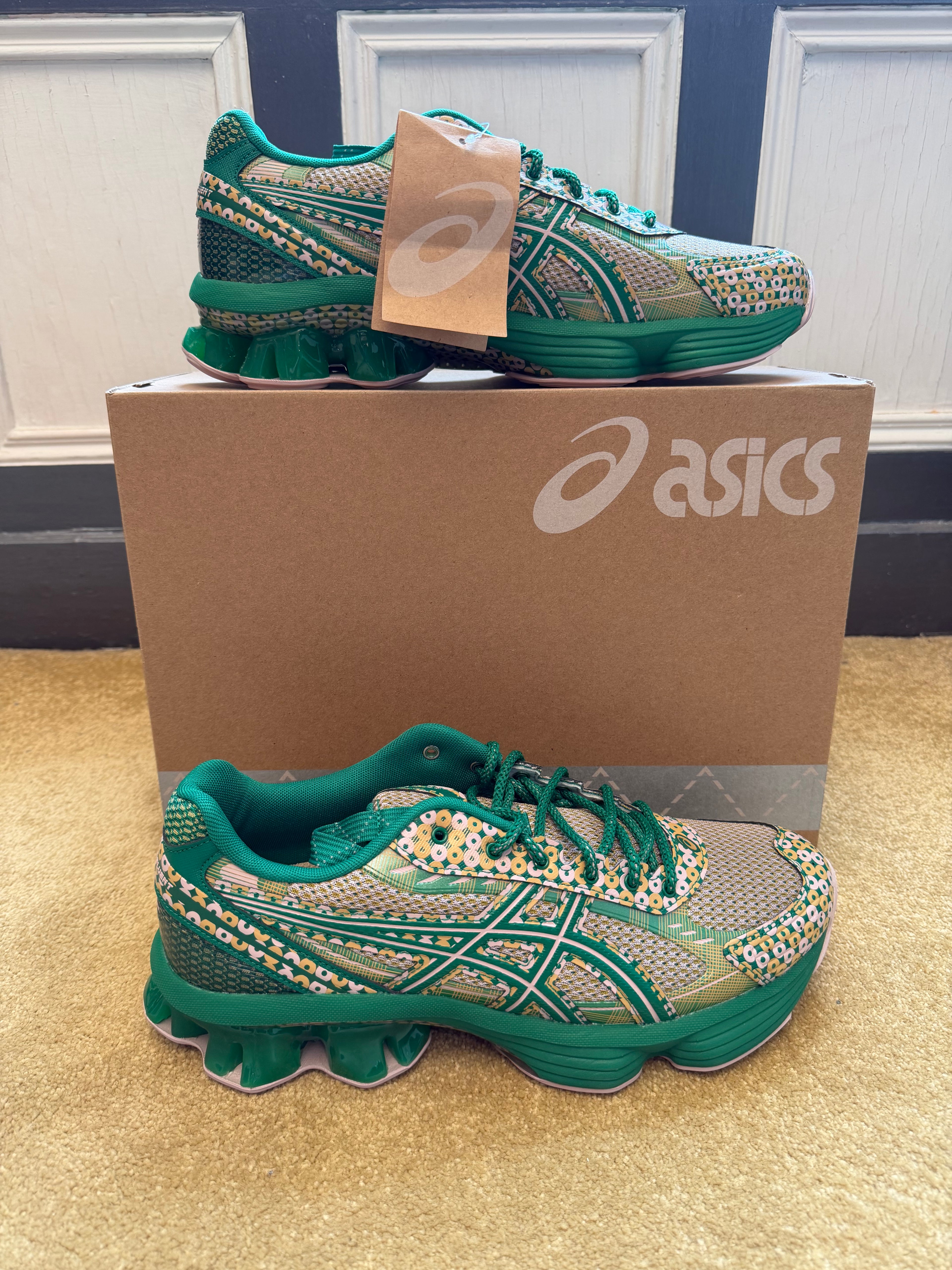 Men’s ASICS x Kiko Kostadinov US7-S Gel-Kinetic Fluent Trainers