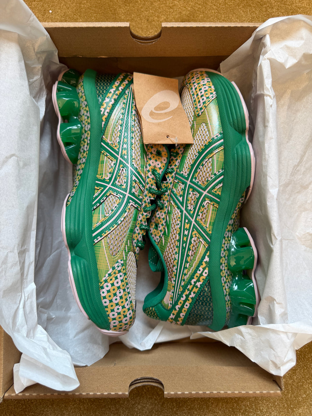 Men’s ASICS x Kiko Kostadinov US7-S Gel-Kinetic Fluent Trainers