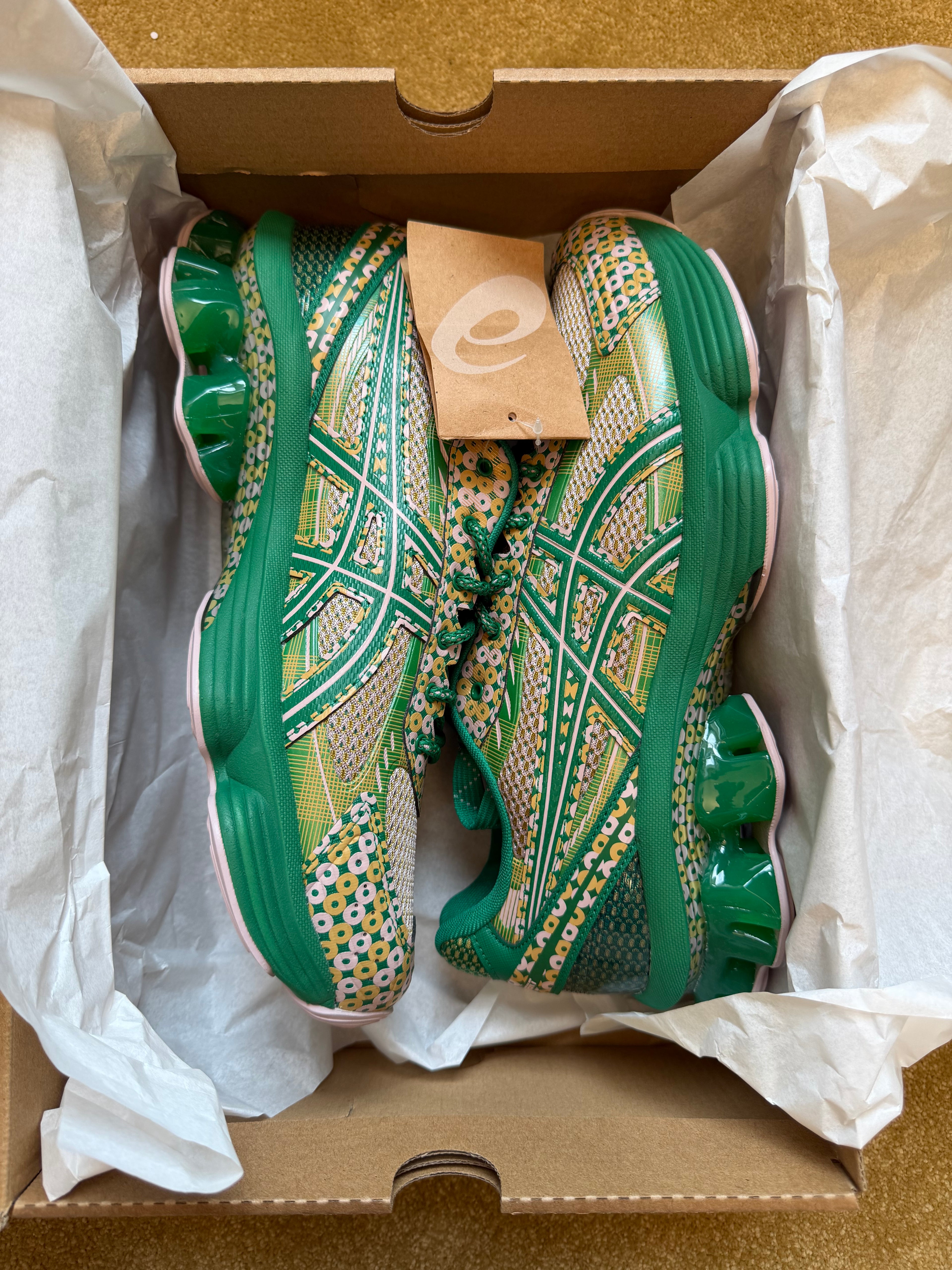 Men’s ASICS x Kiko Kostadinov US7-S Gel-Kinetic Fluent Trainers