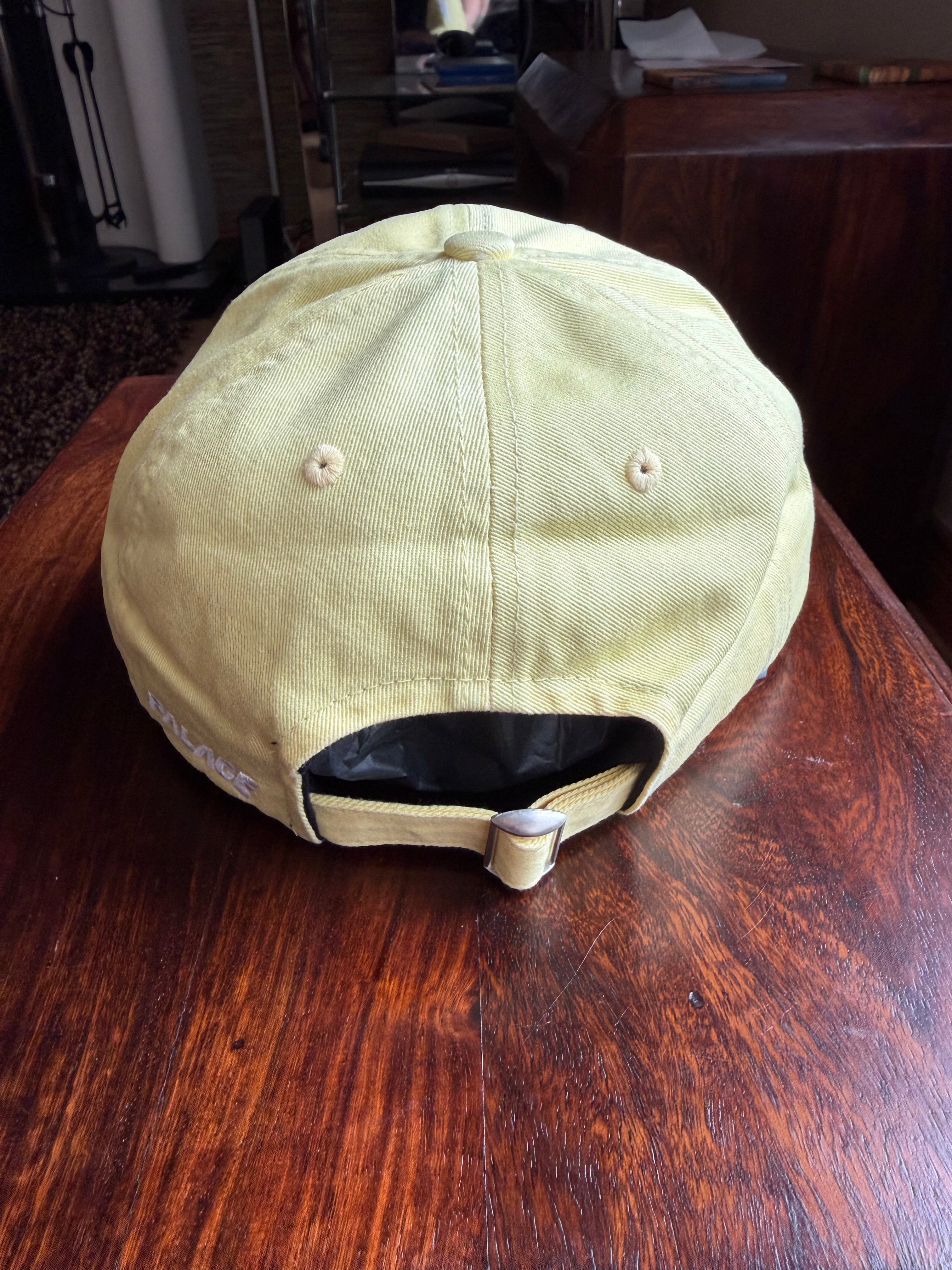 Palace P 6-Panel Cap In Mellow Yellow (SS 2023) One Size, Brand New