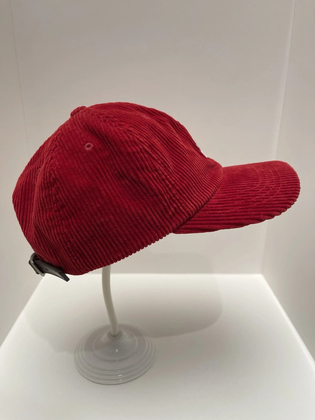 eBay 168449713228 photo 3: Palace Cord Tri-Ferg Patch 6-Panel Cap In Red (FW 2023) One Size