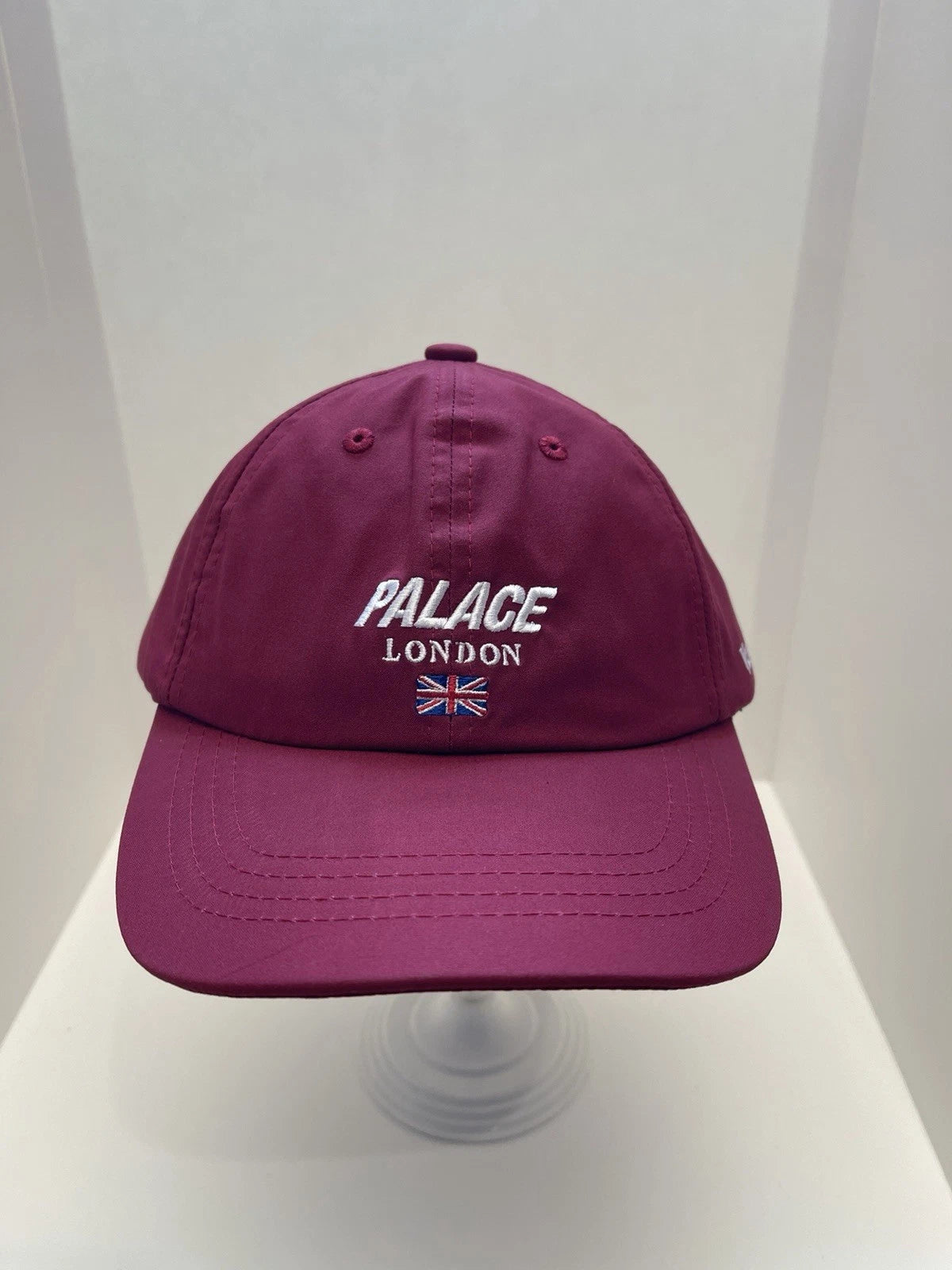 eBay 168547231200 photo 1: Palace London Ventile 6-Panel Cap In Burgundy (FW 2022) One Size, BNWT