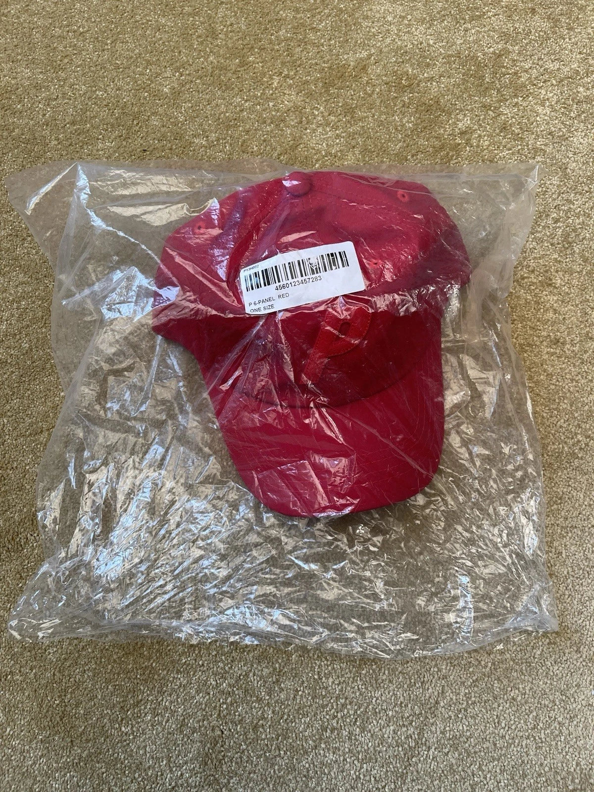 eBay 168081668369 photo 13: Palace P 6-Panel Ventile Cap in Red (FW 2017) BNWT