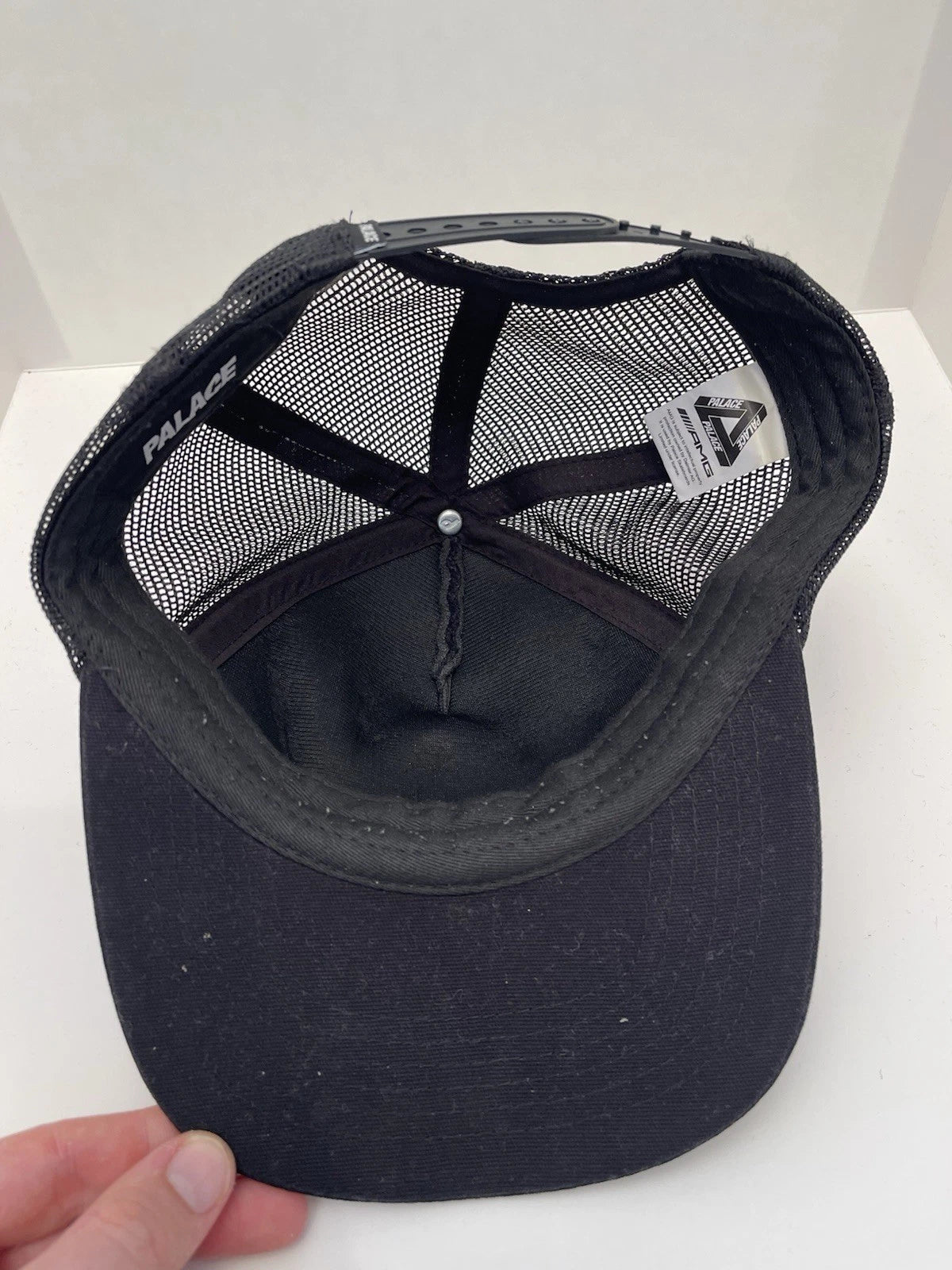 eBay 168485184929 photo 8: Palace AMG 2.0 Mesh Trucker Cap In Black (SS 2022) One Size