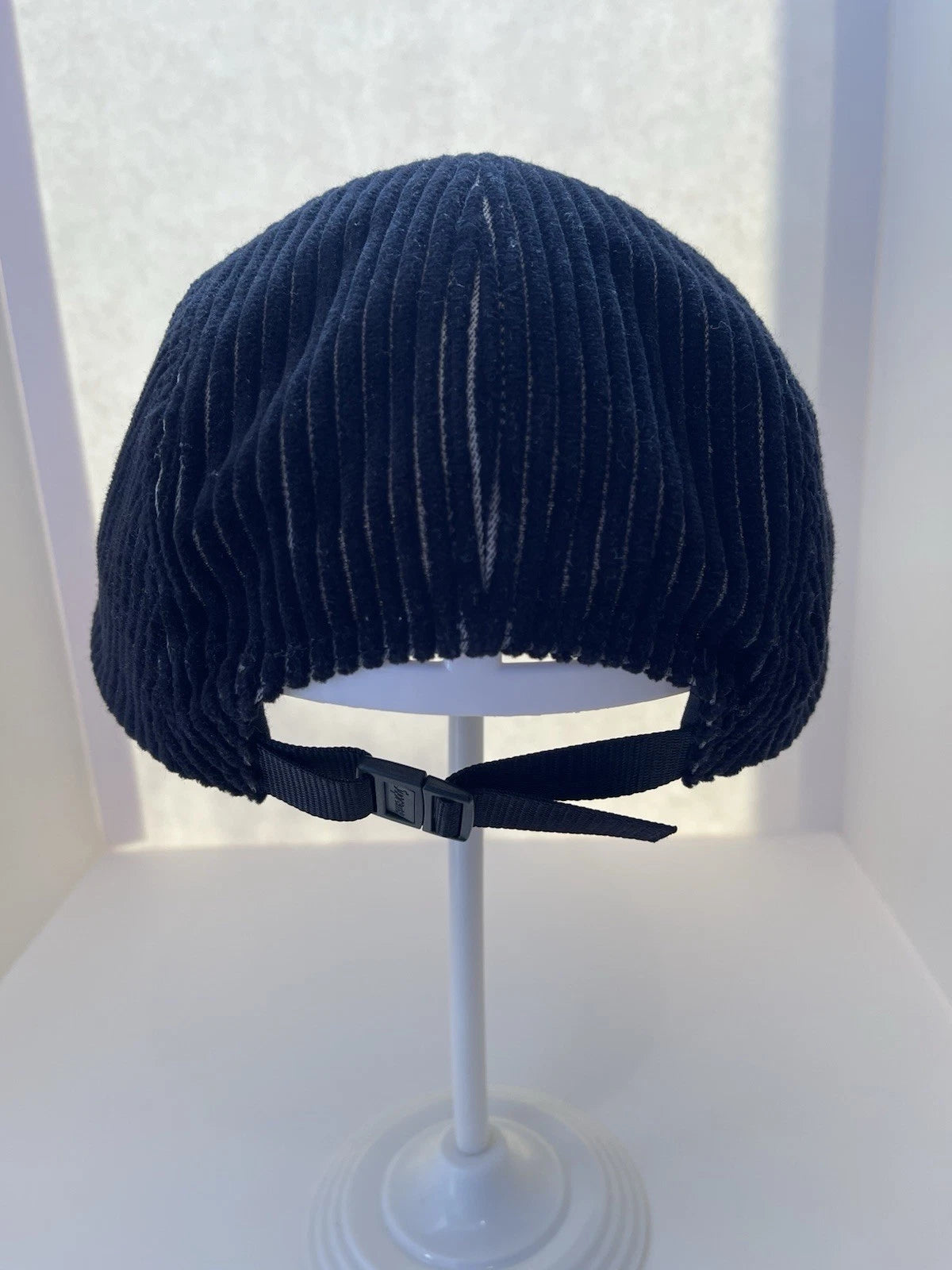 eBay 168443843574 photo 4: Supreme 2-Tone Corduroy Camp Cap In Black (SS 2023) One Size