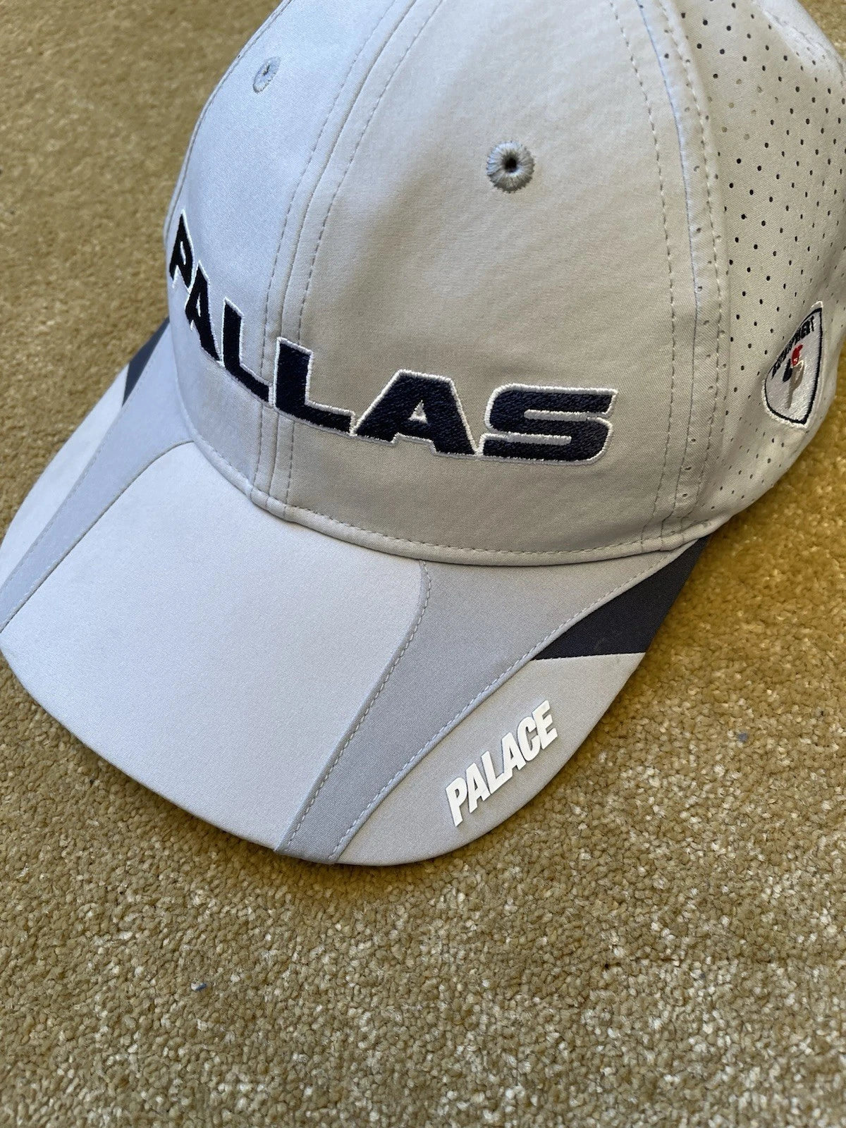 eBay 168084693361 photo 2: Men’s Palace ‘Pallas’ 6-Panel Cap in Grey (FW 2023)