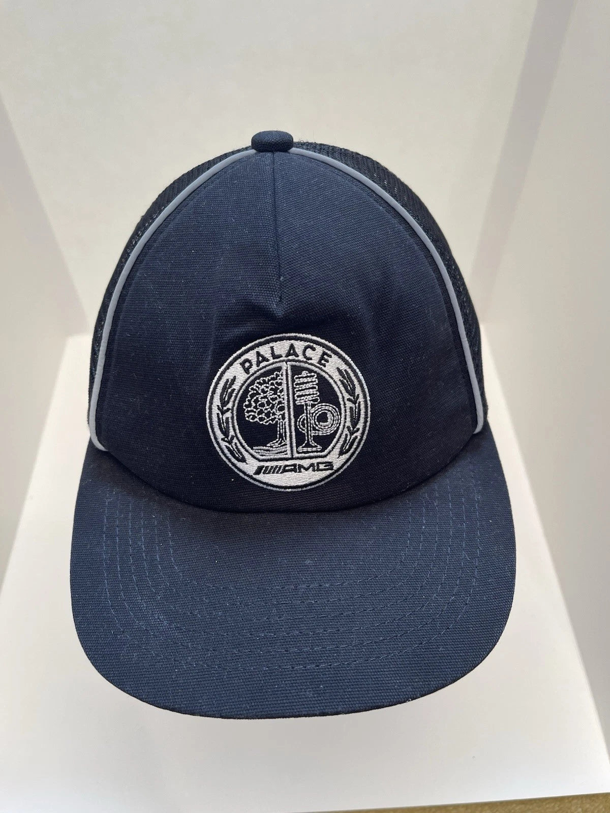 eBay 168485184929 photo 2: Palace AMG 2.0 Mesh Trucker Cap In Black (SS 2022) One Size