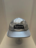 eBay 168453037612 photo 1: Men’s Supreme Washed Chino Twill Camp Cap In Silver (SS 2025) One Size