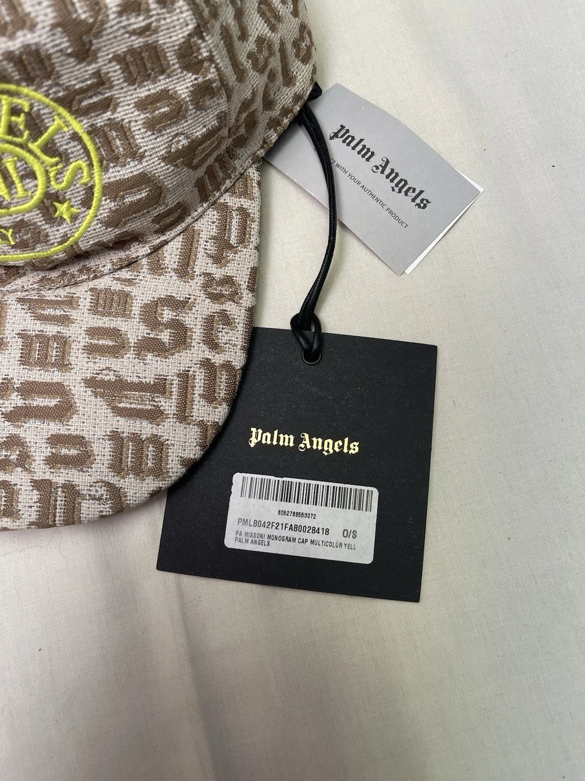 eBay 167754973539 photo 4: Palm Angels x Missoni Monogram Cap, Brand New With Tags