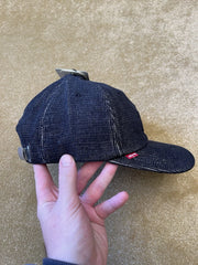 eBay 168199551441 photo 3: Levi’s Leather Patch Cord Relaxed Dad Cap In Black, BNWT