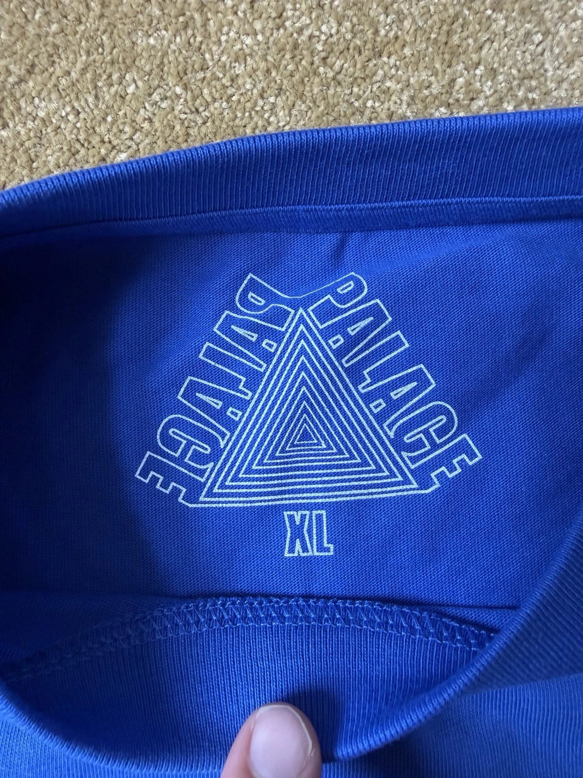eBay 168555544213 photo 3: Men’s Palace DMT T-Shirt In Blue Berry (SS 2024) Size XL, BNWT