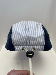 eBay 168535154748 photo 4: Brain Dead Maritime Seersucker 5-Panel Camp Cap In Blue/Navy (SS 2023) One Size