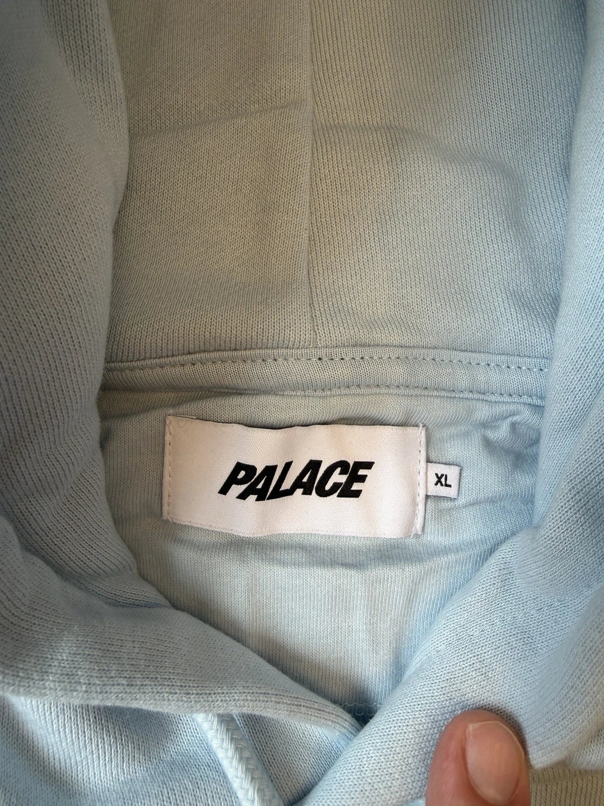 eBay 168549879259 photo 3: Men’s Palace Star Hood In Faint Blue (FW 2024) Size XL, Brand New