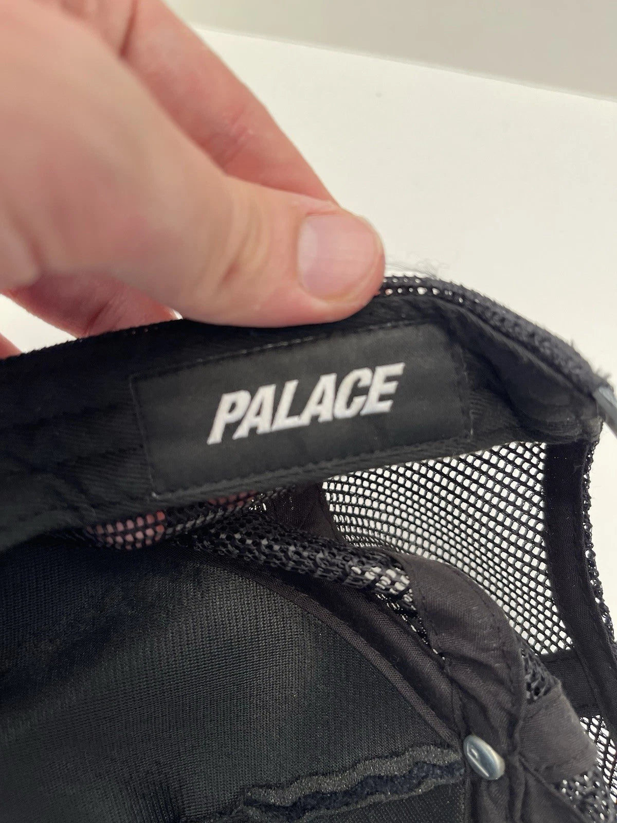 eBay 168485184929 photo 7: Palace AMG 2.0 Mesh Trucker Cap In Black (SS 2022) One Size