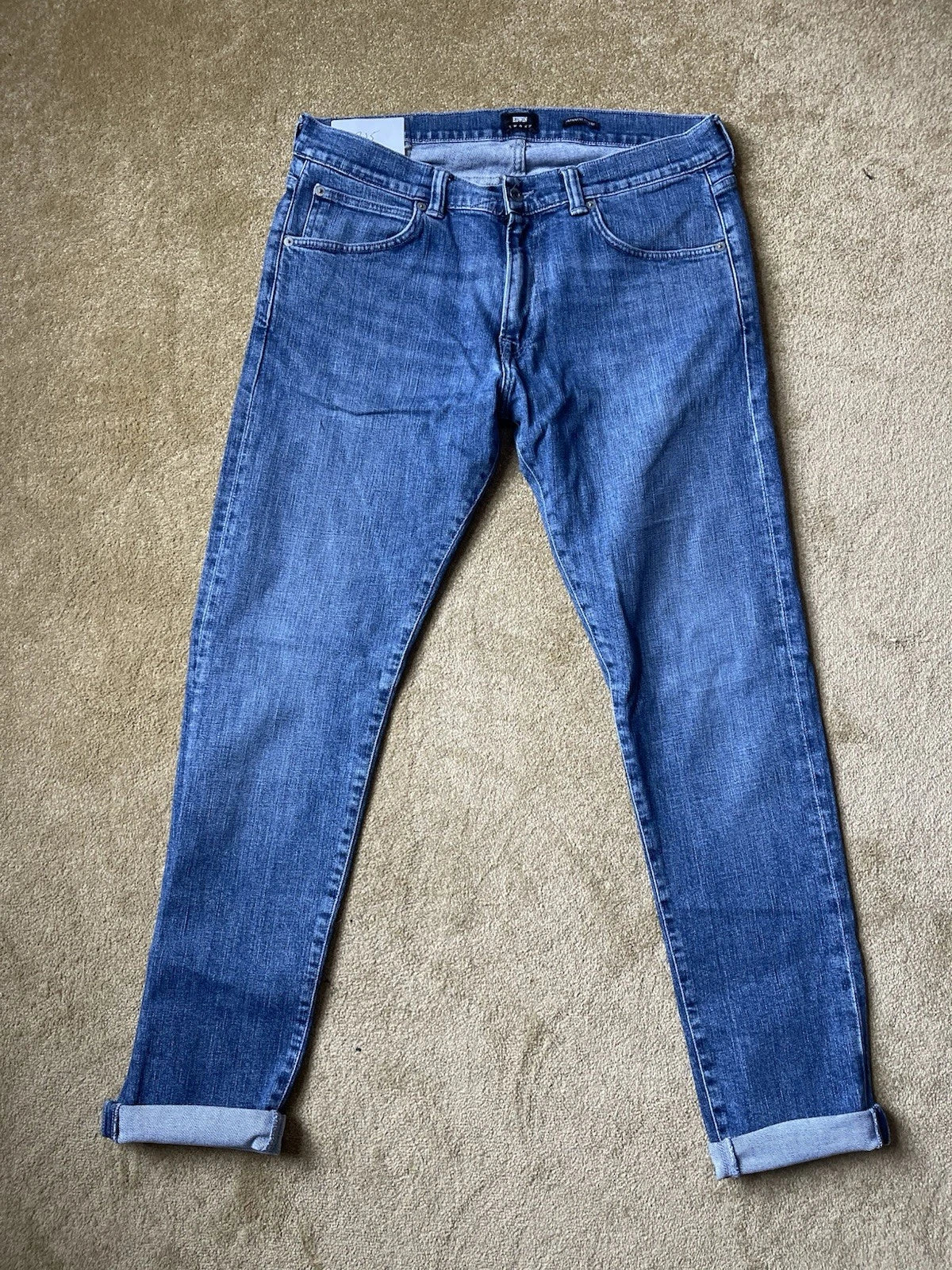 eBay 168527865721 photo 5: Men’s Edwin ED-85 Slim Tapered Japanese Denim Jeans Size W34/L32
