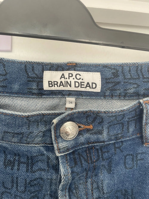 eBay 167520209805 photo 2: A.P.C x Braindead Crypt Jeans