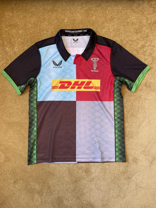 eBay 168139607380 photo 1: Men’s 2023/24 Castore Harlequins Rugby League Home Shirt Size L