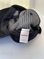 eBay 168443843574 photo 6: Supreme 2-Tone Corduroy Camp Cap In Black (SS 2023) One Size