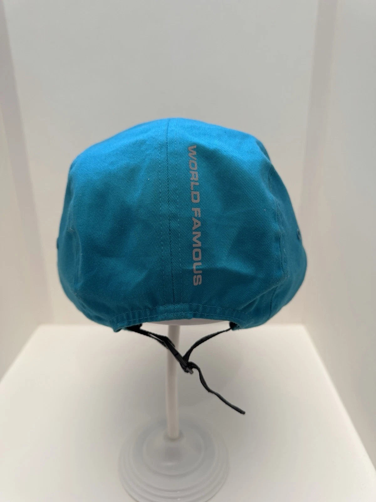 eBay 168575010589 photo 4: Supreme Reflective Tab Pocket Camp Cap In Teal (SS 2018) One Size