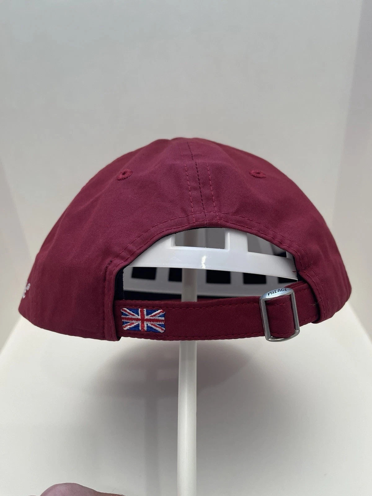 eBay 168547231200 photo 4: Palace London Ventile 6-Panel Cap In Burgundy (FW 2022) One Size, BNWT