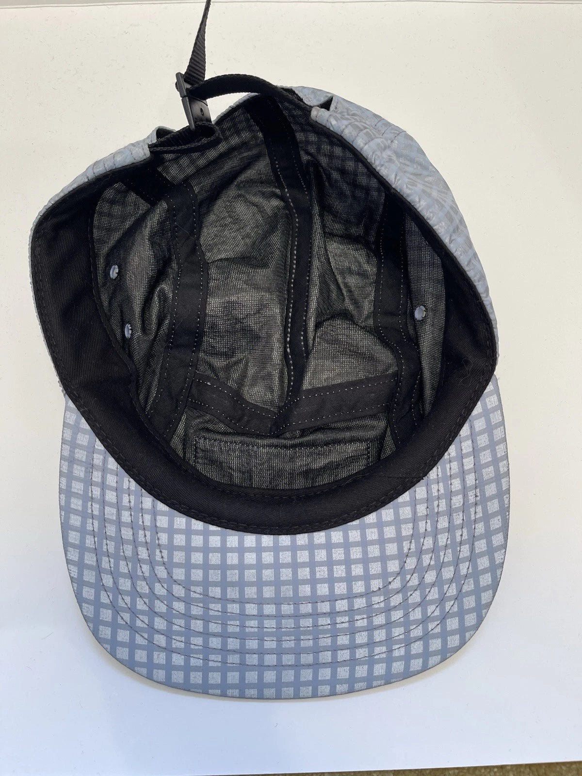 eBay 168525637993 photo 6: Supreme Metallic Check Camp Cap In Light Purple (SS 2017), One Size
