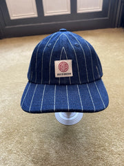eBay 168441631385 photo 1: Deus Ex Machina Dallas Stripe Cap in Indigo, One Size, BNWT