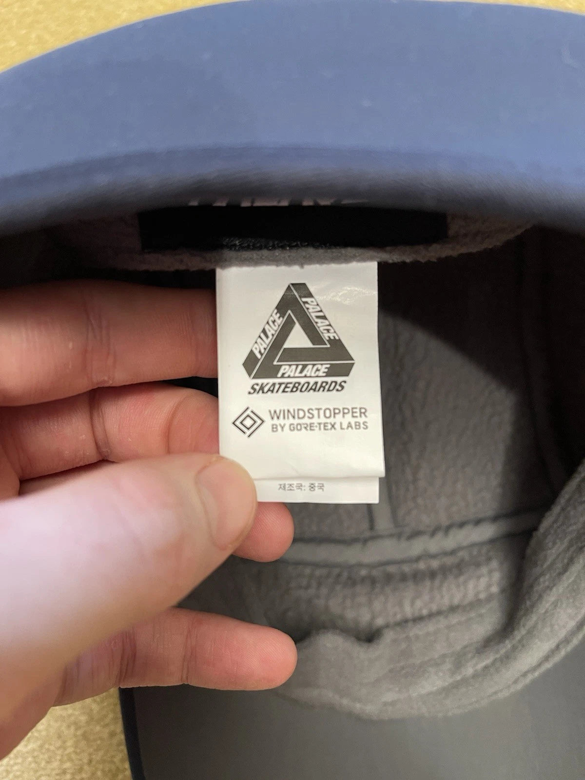 eBay 168149686591 photo 8: Men’s Palace Gore-Tex Windstopper Ear Flap 5-Panel Cap in Navy Size L/XL FW 2024
