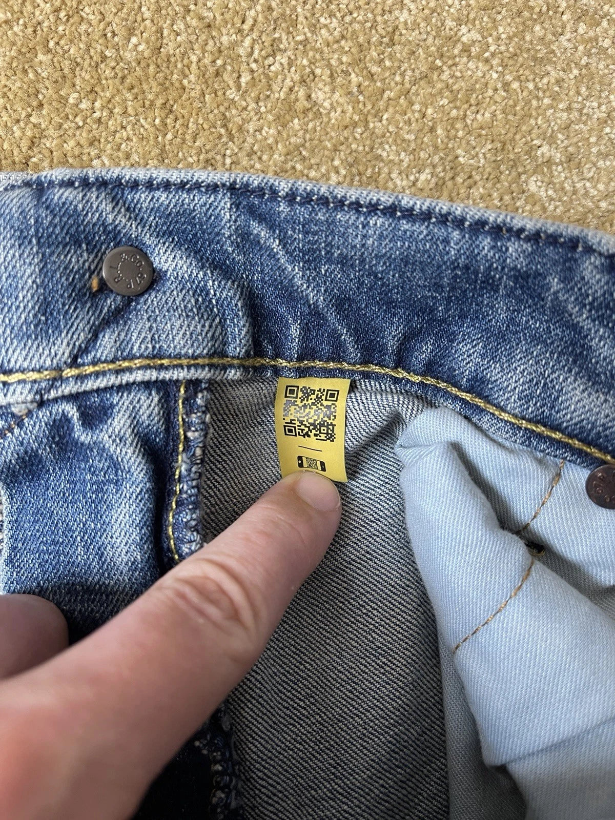 eBay 168542449577 photo 10: Men’s Polo Ralph Lauren Varick Slim Straight Jeans Size W34/L32, BNWT