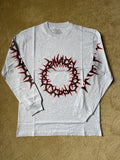 eBay 168549908234 photo 1: Palace Spiked Long Sleeve In Grey Marl (FW 2024) Size M, Brand New