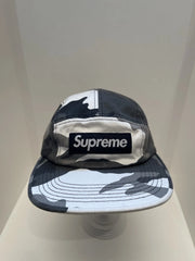 eBay 168513753827 photo 1: Men’s Supreme Washed Chino Twill Camp Cap In Snow Camo (SS 2026)