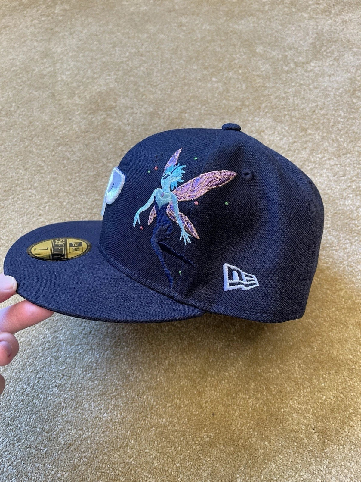 eBay 168059787915 photo 3: Men’s Palace Fairy P New Era 59Fifty Cap in Navy (SS25) Size 7, BNWT