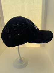 eBay 168443843574 photo 3: Supreme 2-Tone Corduroy Camp Cap In Black (SS 2023) One Size