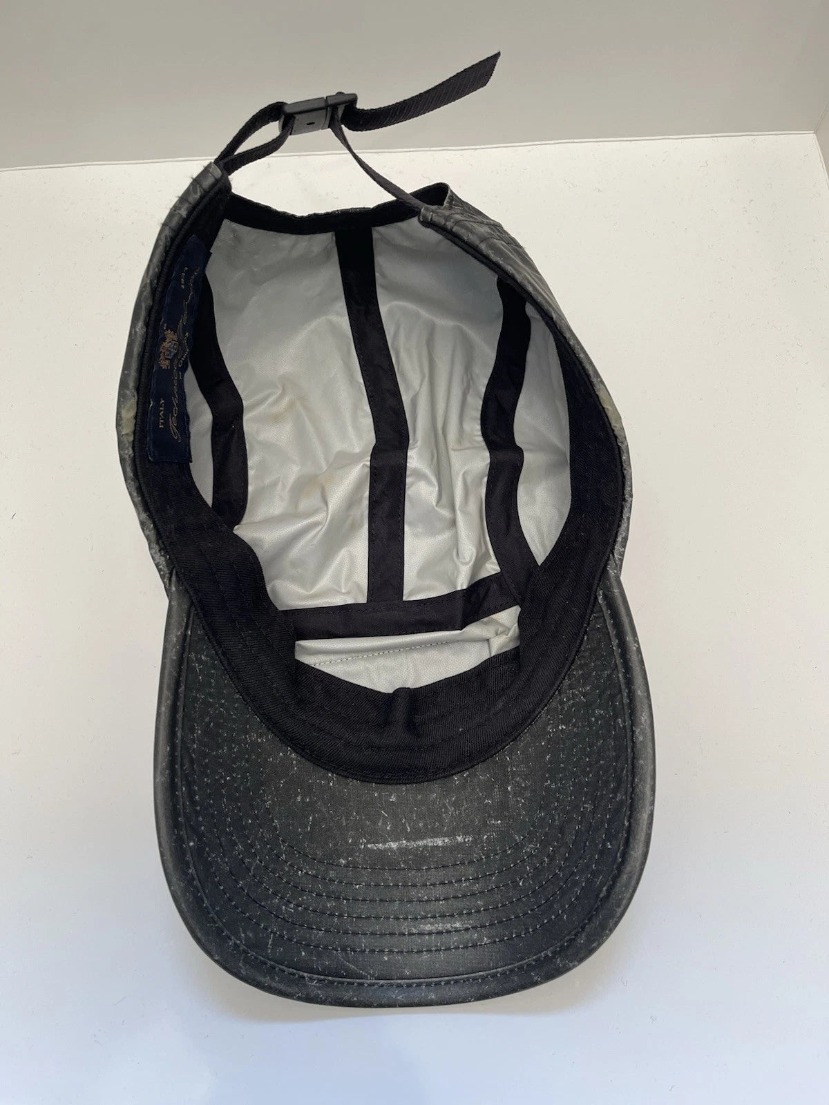 eBay 168520546744 photo 6: Supreme Reflective Speckled Camp Cap In Black (FW 2020) One Size