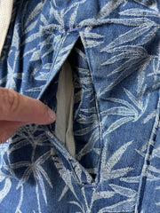 eBay 168537232662 photo 5: Men’s Folk Darwin Palm Denim Shorts In Blue Size M, BNWT