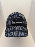 eBay 168569609214 photo 1: Supreme Terry Spellout Camp Cap In Black (SS 2022) One Size