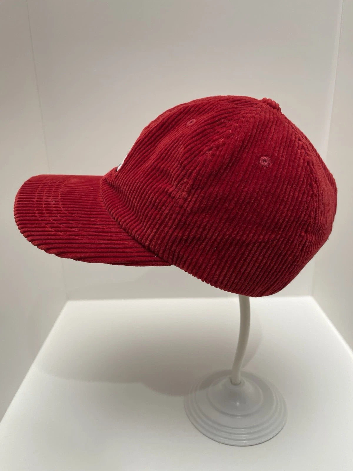 eBay 168449713228 photo 6: Palace Cord Tri-Ferg Patch 6-Panel Cap In Red (FW 2023) One Size