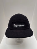 eBay 168449721163 photo 1: Supreme Fleece Pull Cord Camp Cap In Black (FW 2018) One Size