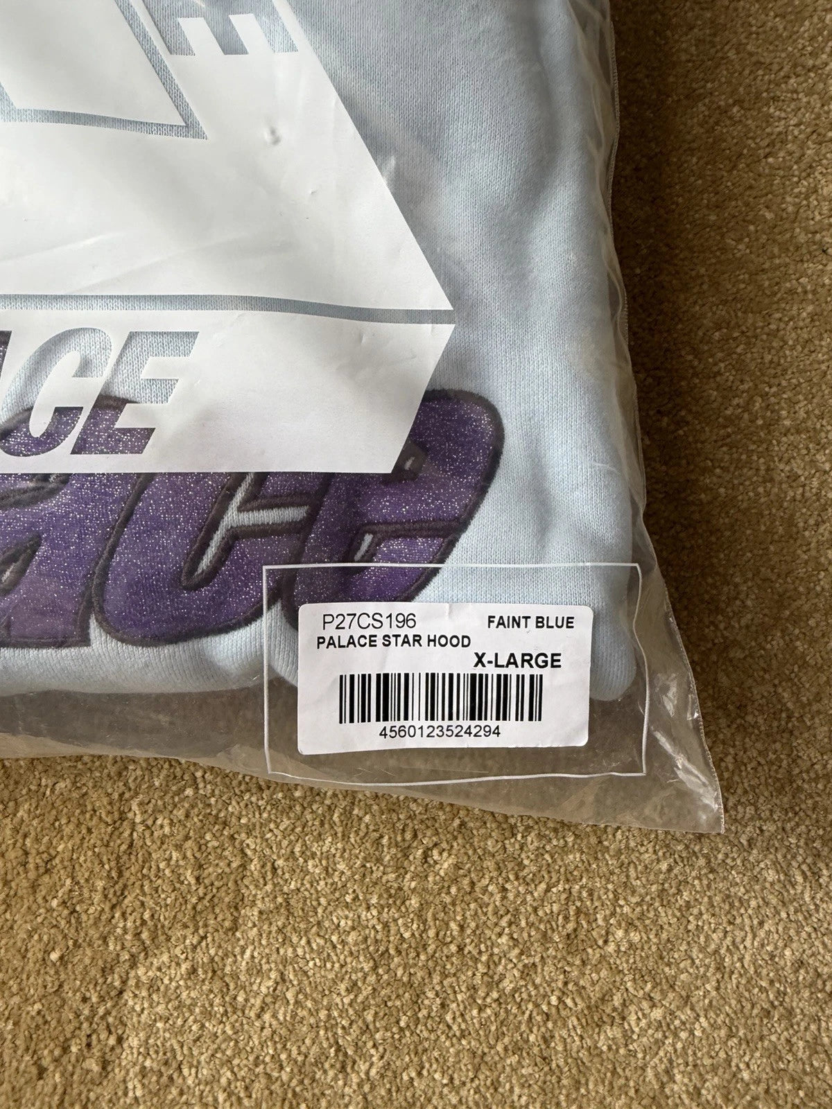 eBay 168549879259 photo 8: Men’s Palace Star Hood In Faint Blue (FW 2024) Size XL, Brand New