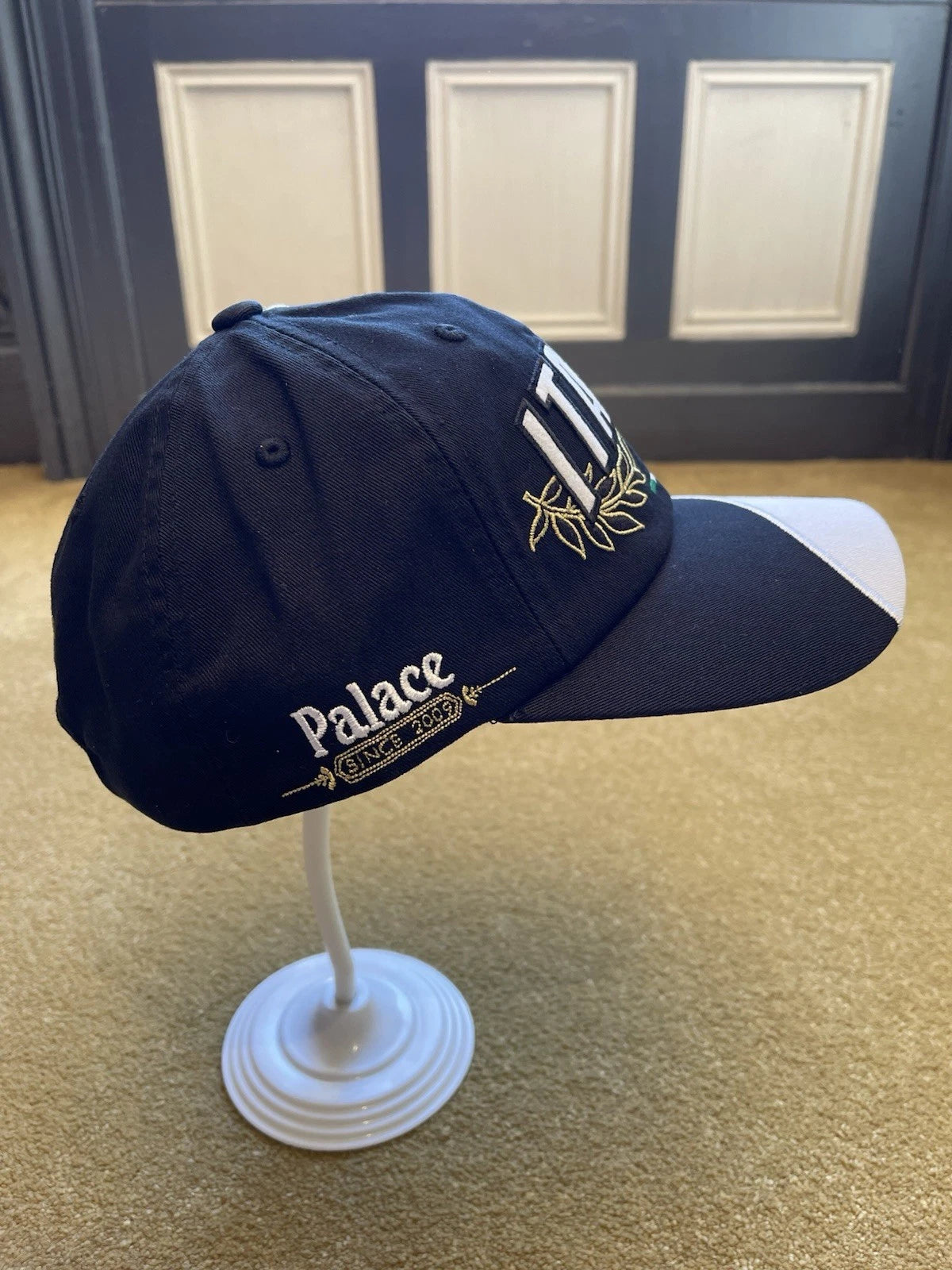 eBay 168205483836 photo 2: Men’s Palace Italia 6-Panel Cap In Black (SS 2024), Brand New In Packaging