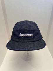 eBay 168578156992 photo 1: Supreme Denim Croc Strap Camp Cap In Indigo (FW 2014) One Size