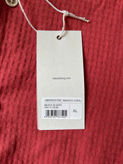 eBay 168540203011 photo 4: Men’s Folk Wilkes Short Sleeve Shirt In Washed Coral Size XL, BNWT