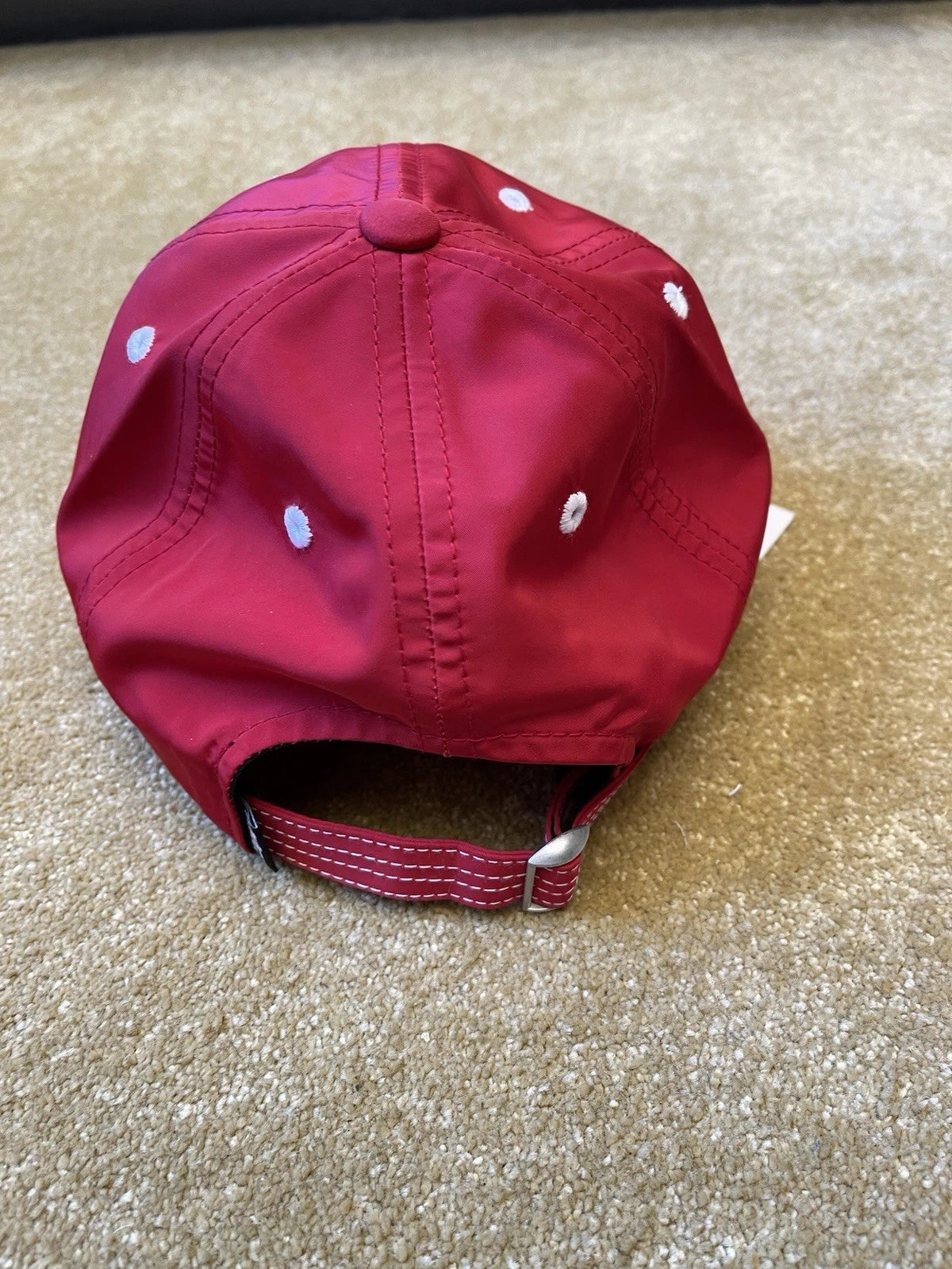 eBay 167998613046 photo 5: Men’s Palace Speedway Shell 6-Panel Cap In Red (FW 2018)