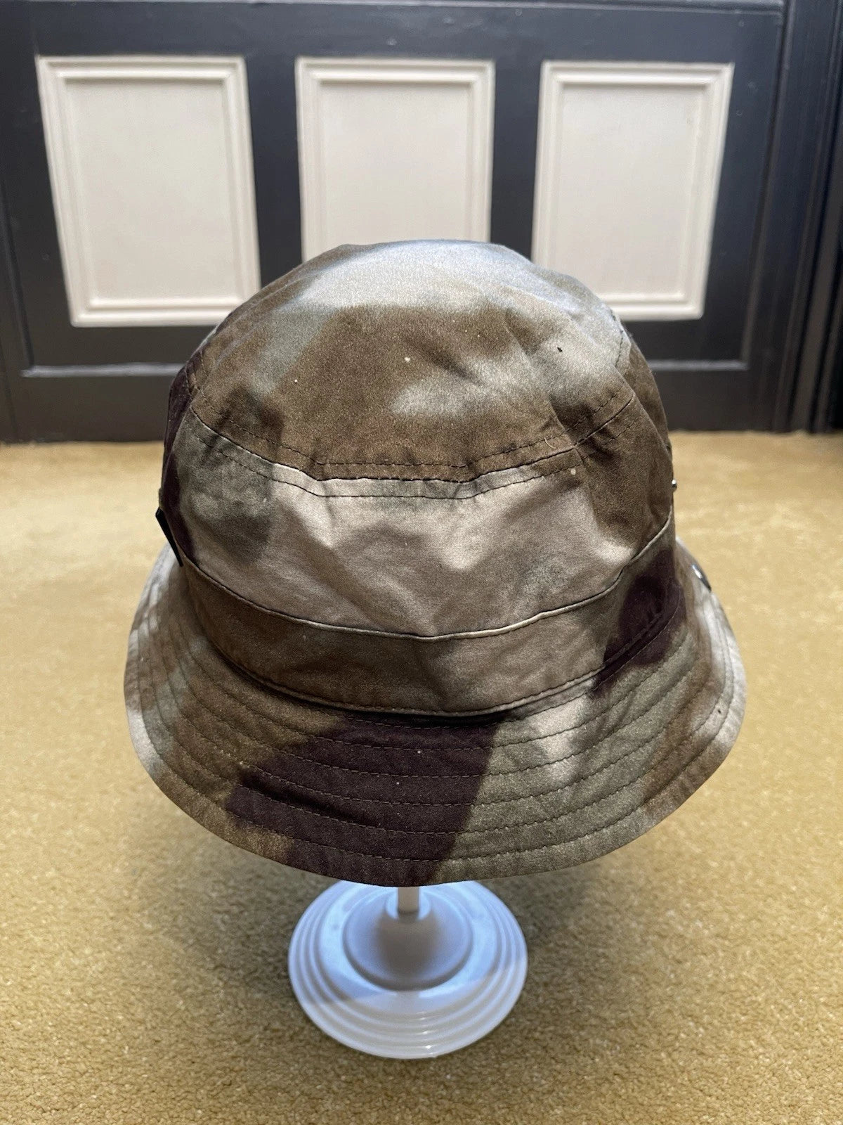 eBay 168185662352 photo 3: Men’s Barbour x Palace Sports Hat In Camo Size M (FW 2023)